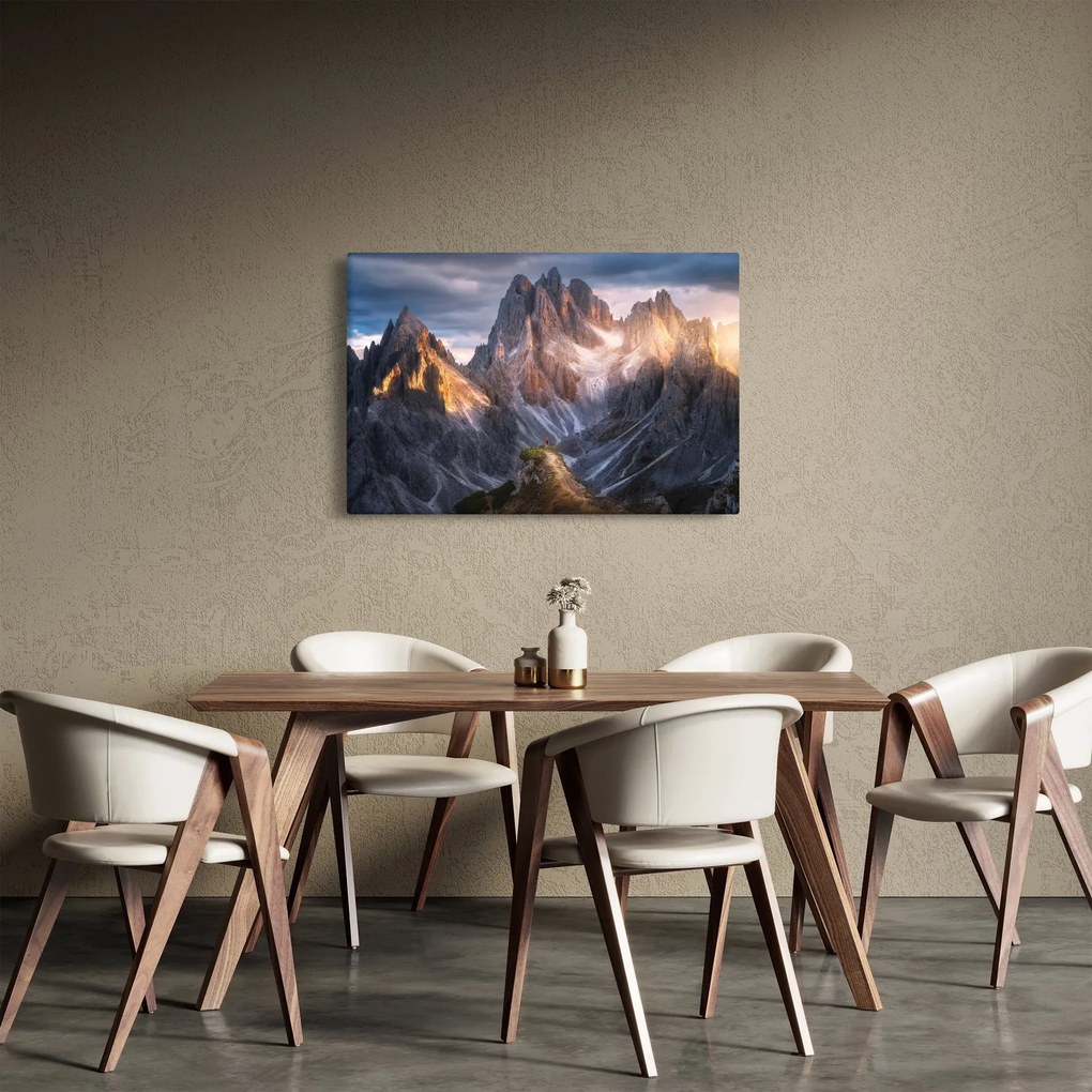 Obraz - Horská panoráma (90x60 cm)