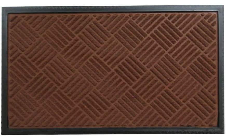 Rohožka reliéfna hnedá premium 45x75 Cmrb45750