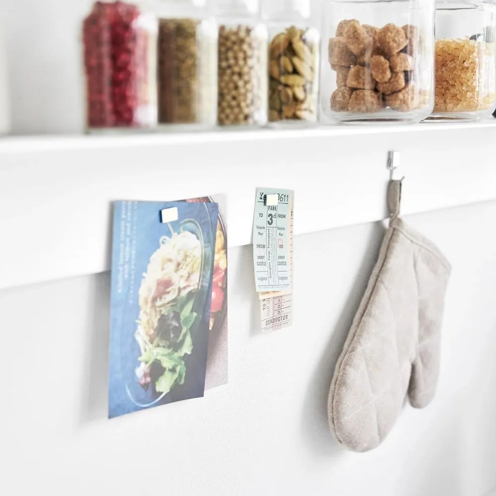 Biela kovová polica 90 cm – YAMAZAKI