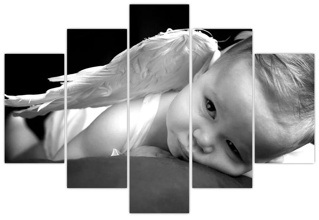 Obraz detského anjela (150x105 cm)