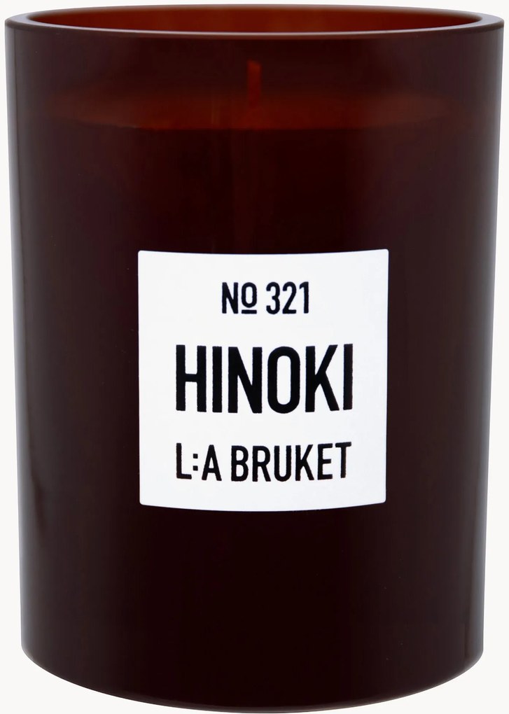 Vonná sviečka Hinoki (citrus, čierne korenie)