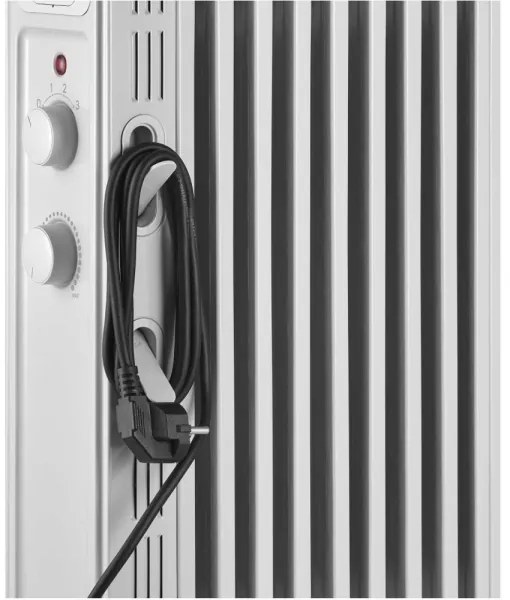 Sencor - Olejový ohrievač s 9 rebrami 800/1200/2000W/230V biely