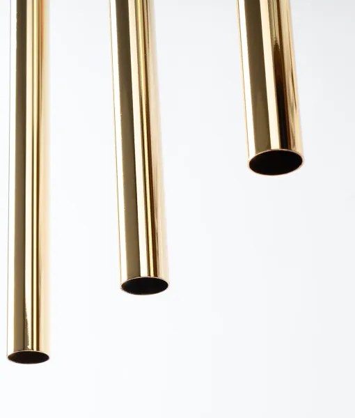 Sollux SL.1196 - Luster na lanku PASTELO 3xG9/8W/230V zlatá