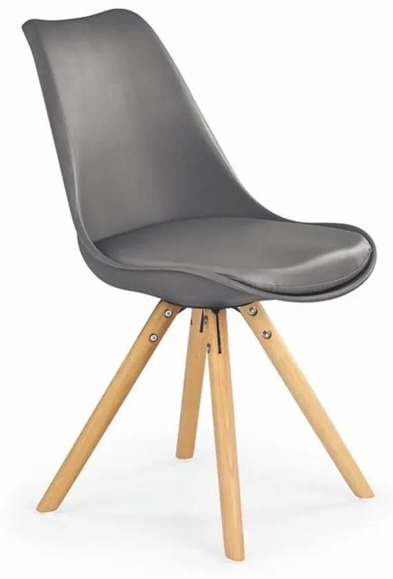 Halmar Jedálenská stolička K201 - bílá