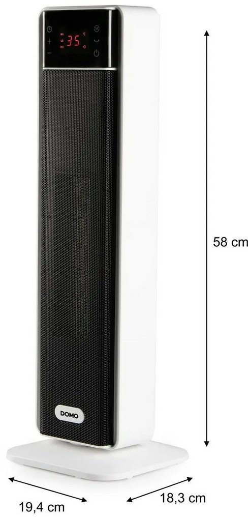 DOMO DO7358H stĺpové keramické kúrenie