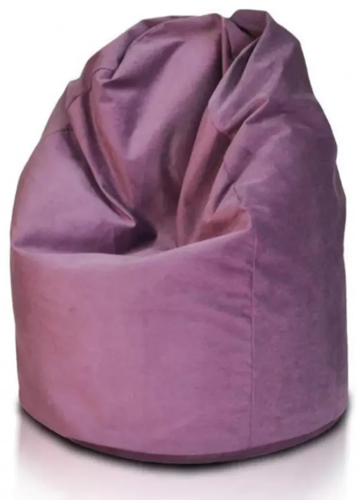 Sedací vak Amore – extra mäkký vak z plyšu pre maximálne pohodlie Farba: A46 - fuchsia