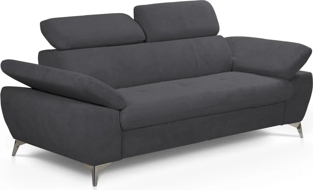 Trojsedák Gisele, antracitová látka