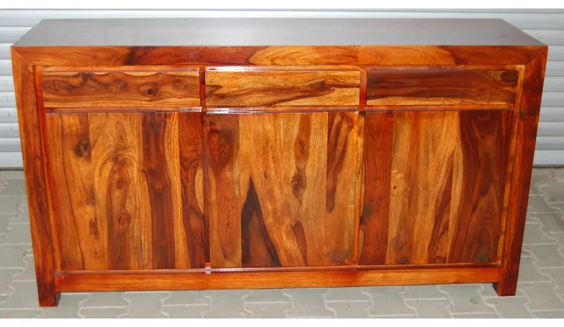 Indický nábytok - Komoda Tara 140x90x45 indický masív palisander Only stain