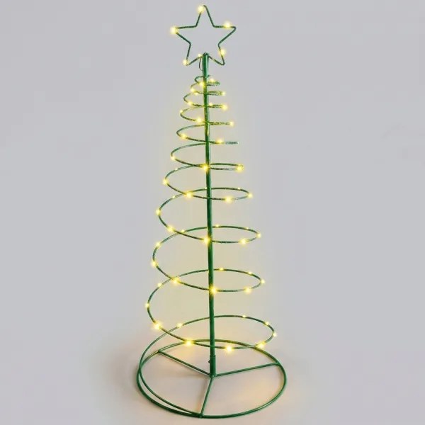 Aigostar - LED Solárna vianočná dekorácia LED/0,59W/3,7V 100 cm IP65 teplá biela