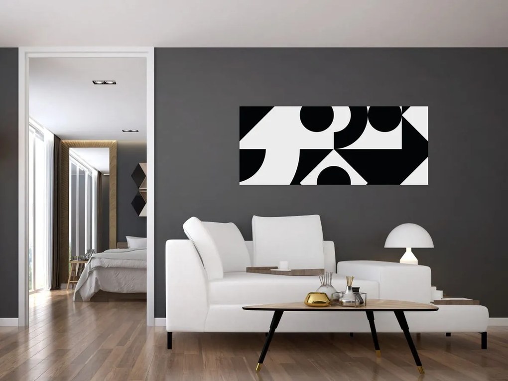 Obraz - Geometrická abstrakcia N⁰1 (120x50 cm)