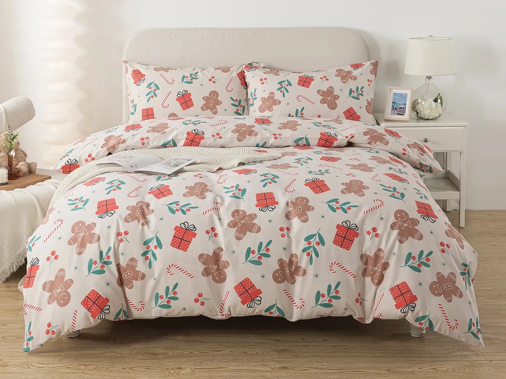 XPOSE® Predĺžené bavlnené Renforcé obliečky PERNÍČEK