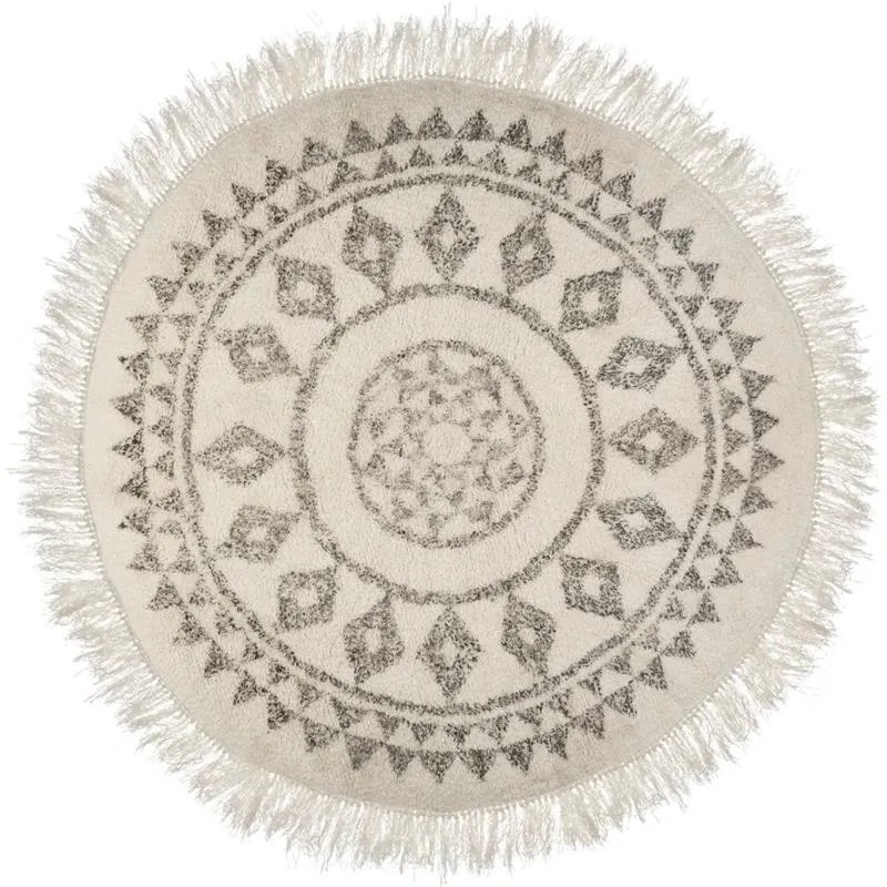Okrúhly koberec Etik 120 cm béžový
