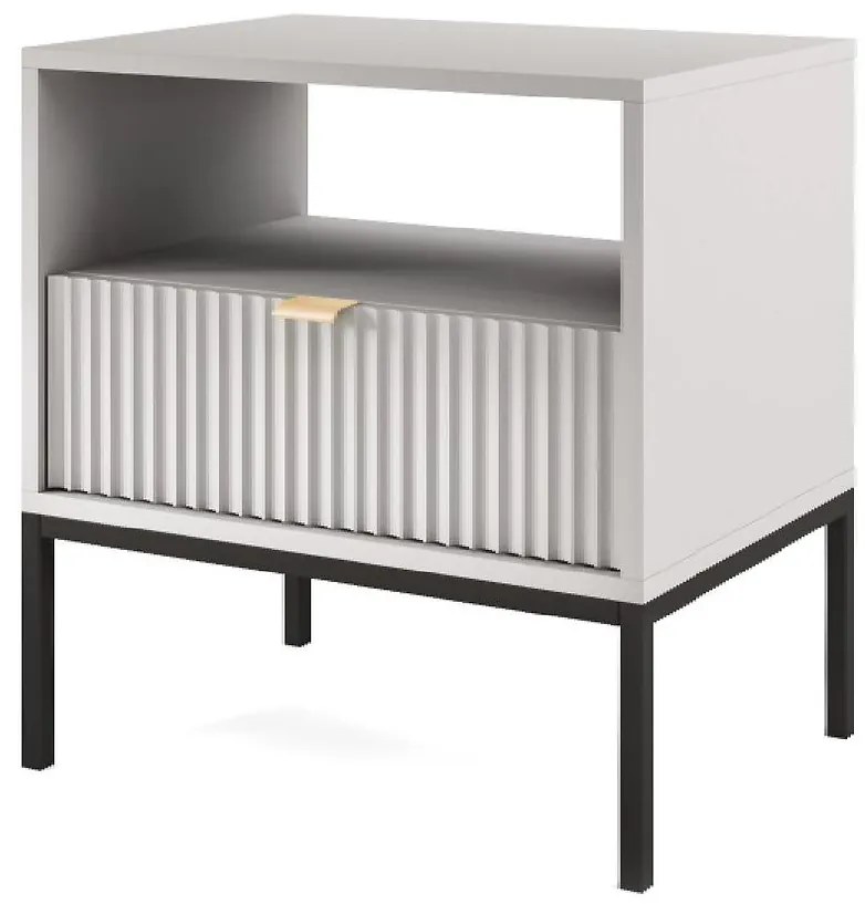 Nočný stolík Nova S54 šedý