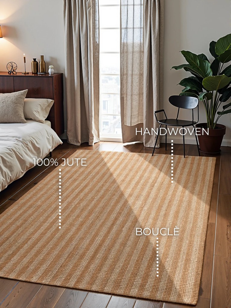 Kusový koberec Harvest 106336 Gold z kolekcie Elle, 160x230, béžová, chodba / predsieň, ELLE Decoration