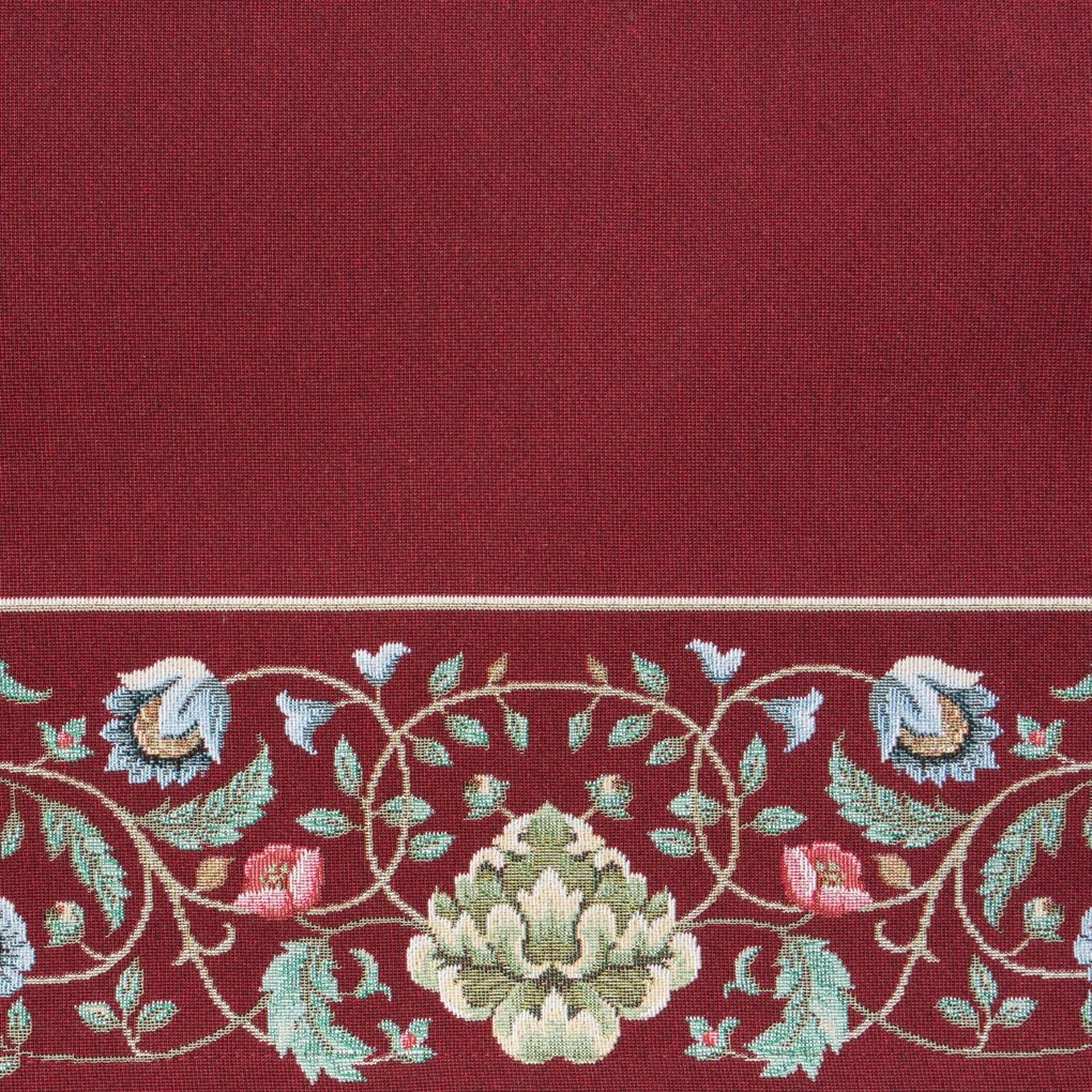 EUROFIRANY GOBELÍNOVÝ OBRUS FESTIVE VERDE1 140X260 CM VZOROVANÝ