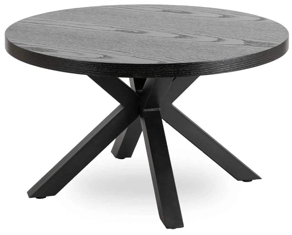 LINCOLN konferenčný stolík - čierna/čierna