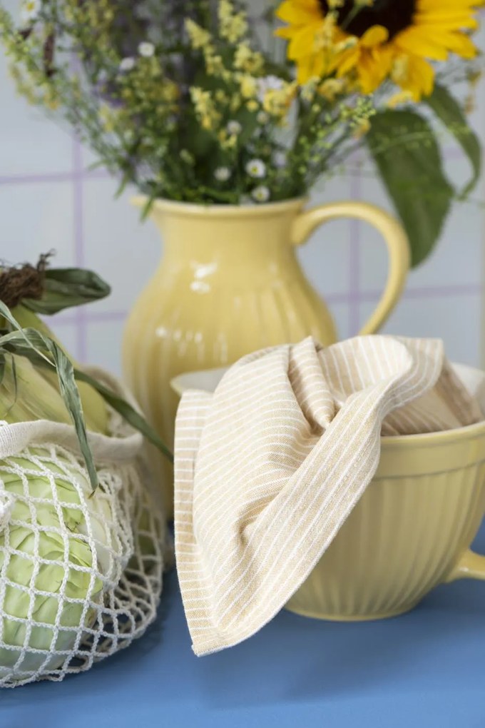 Žltá keramická misa na cesto MYNTE LEMONADE