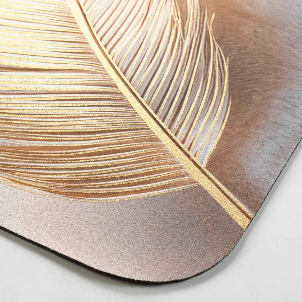 Svetlohnedá kúpeľňová predložka 50x120 cm Angelica – douceur d'intérieur