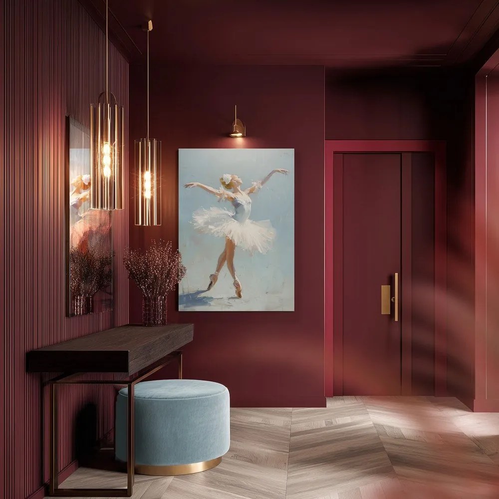 Obraz s ručne maľovanými prvkami 70x100 cm Grace – Styler