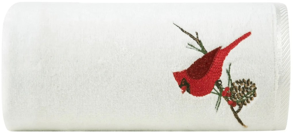 VIANOČNÝ BAVLNENÝ UTERÁK PINO SADA 3KS 70X140 CM BIELA