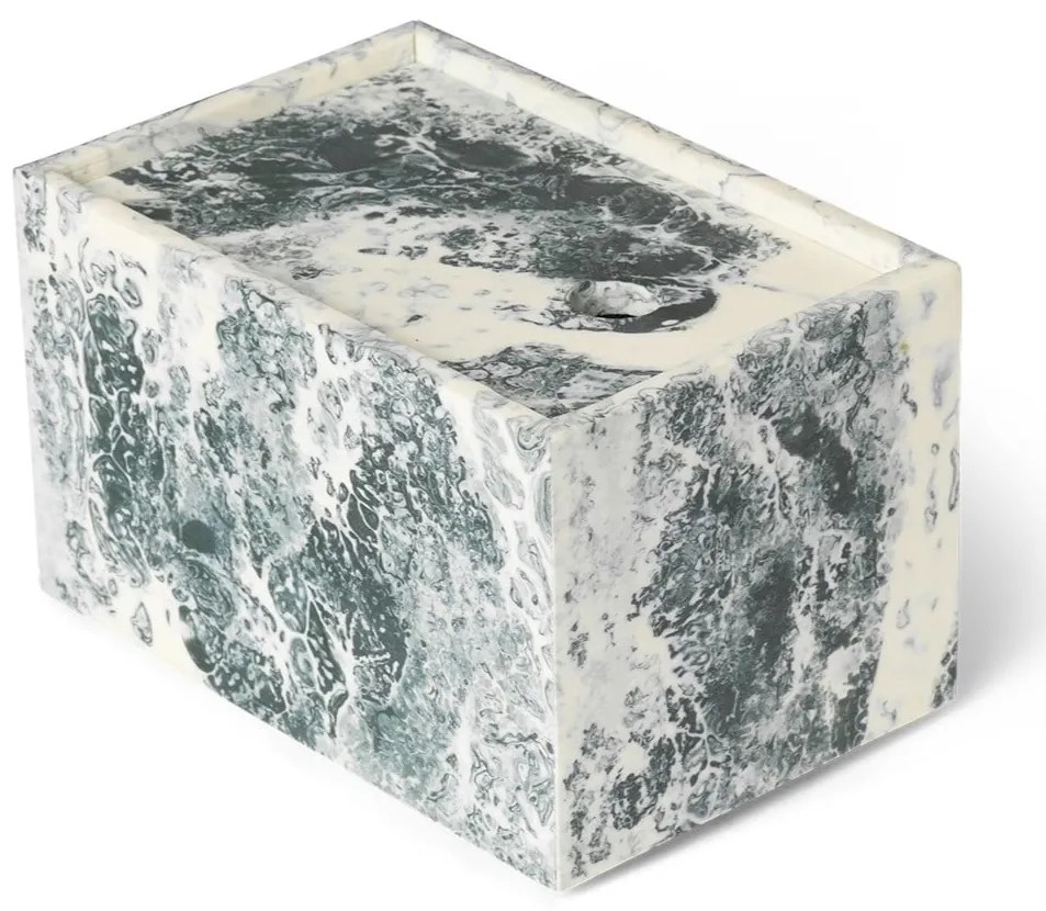 Ferm Living Úložný box Mist Emerald Off-white 10x15 cm
