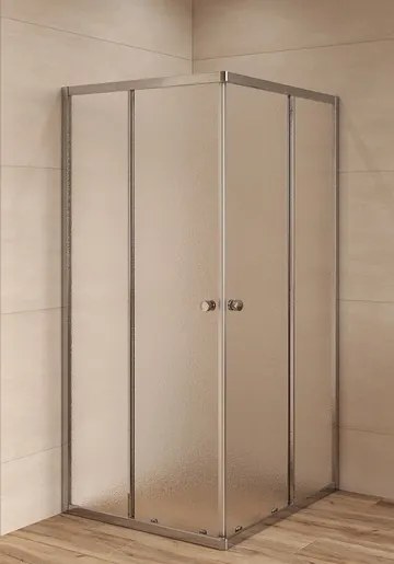 Sprchový kút štvorec 80x80 cm SAT Project SIKOMUQ80CRCH