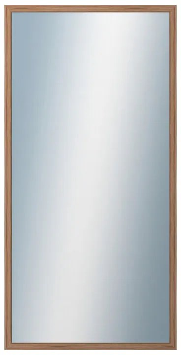 DANTIK - Zrkadlo v rámu, rozmer s rámom 50x100 cm z lišty KASSETTE orech (2862)