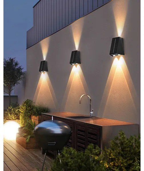 Immax 08490L - LED Solárne nástenné svietidlo so senzorom LED/2W/5V IP54