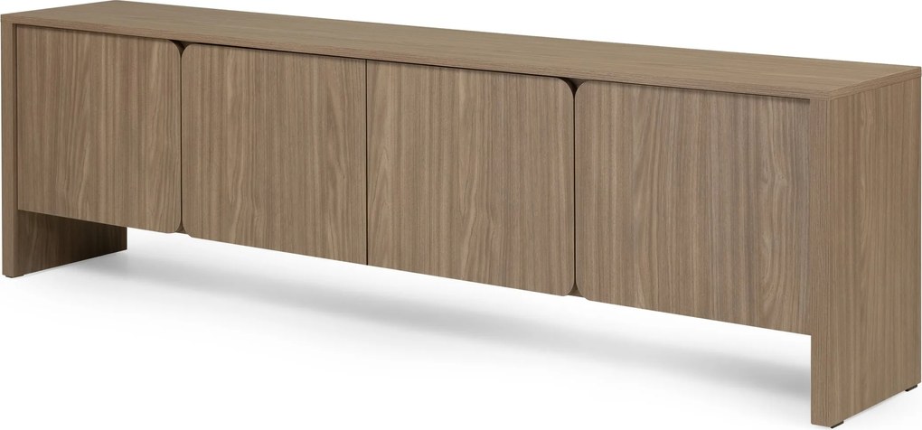 TV stolek Moku 200 cm dub perleťový