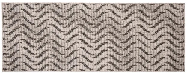 Behúň Floorlux 20586 strieborný / čierny