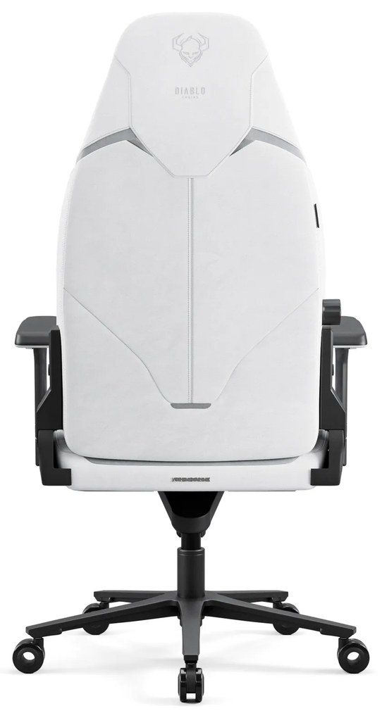 Herné kreslo Normal Size, čierne: Diablo X-Eye Prime Ghosted White