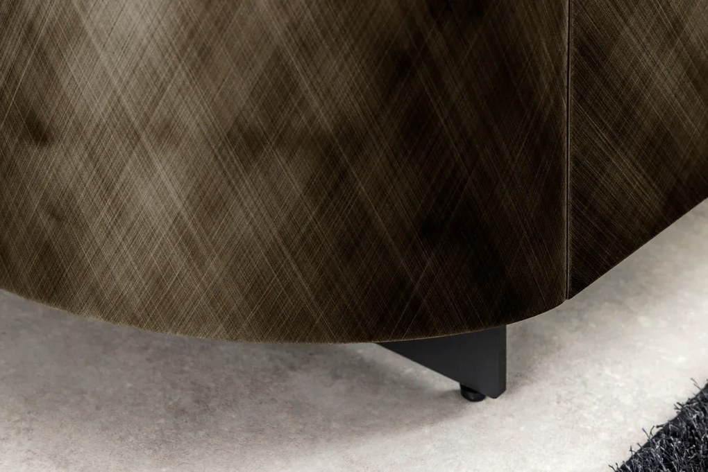 Komoda REFLECTION 150 cm 3D efekt bronzová s keramickou mramorovou doskou biela