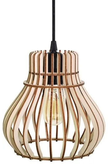 Luster na lanku BARREL 1xE27/24W/230V pr. 20 cm