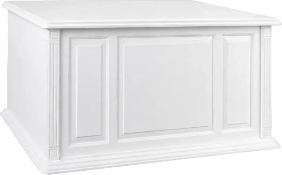 Biely dubový stôl do pracovne, 170x73x76 cm