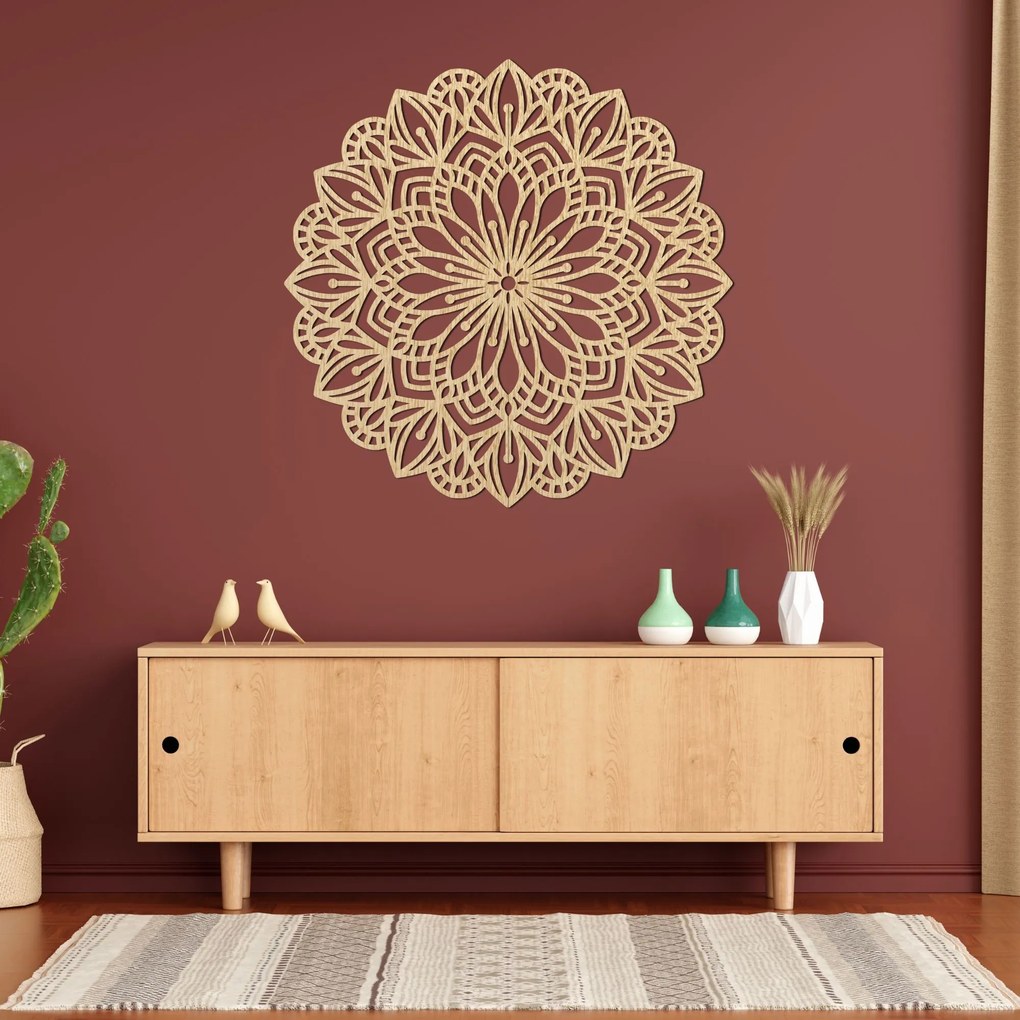 SENTOP | Drevená mandala na stenu – Elegantná dekorácia | SENTOP PR0252