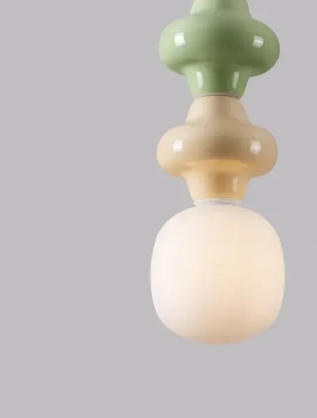 LED zeleno-žlté moderné svietidlo Clio 2