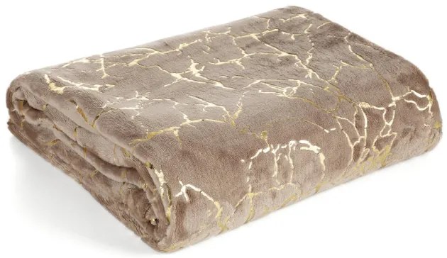 Deka D91 GLAMO béžová / zlatá