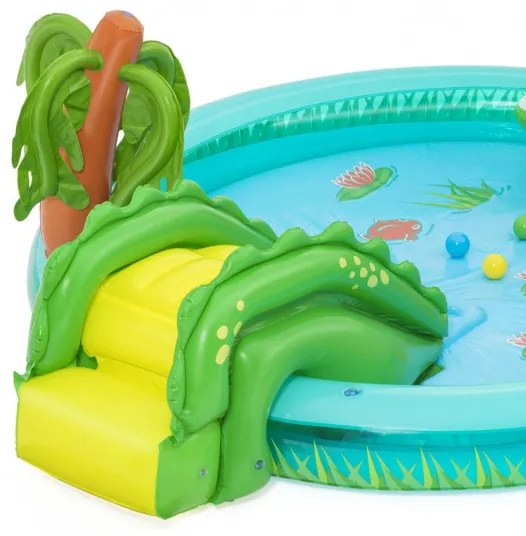 Detský bazén Bestway 52728 zátoka krokodíla 224x181x72 cm