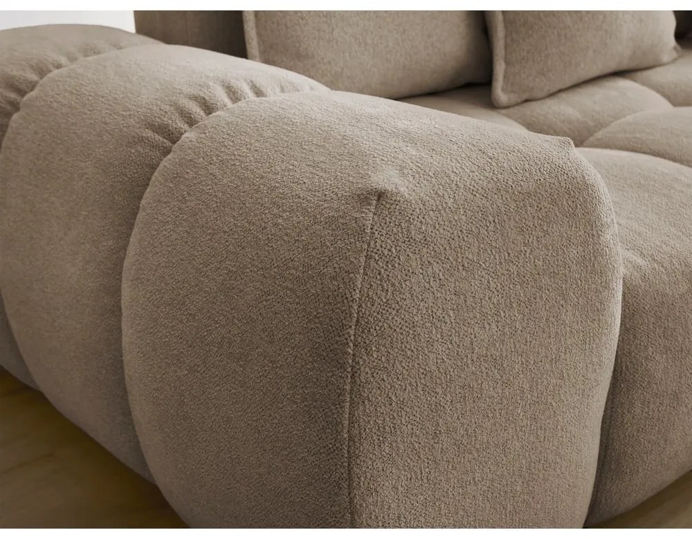 Taupe ženilková pohovka 278 cm Everest – Bobochic Paris