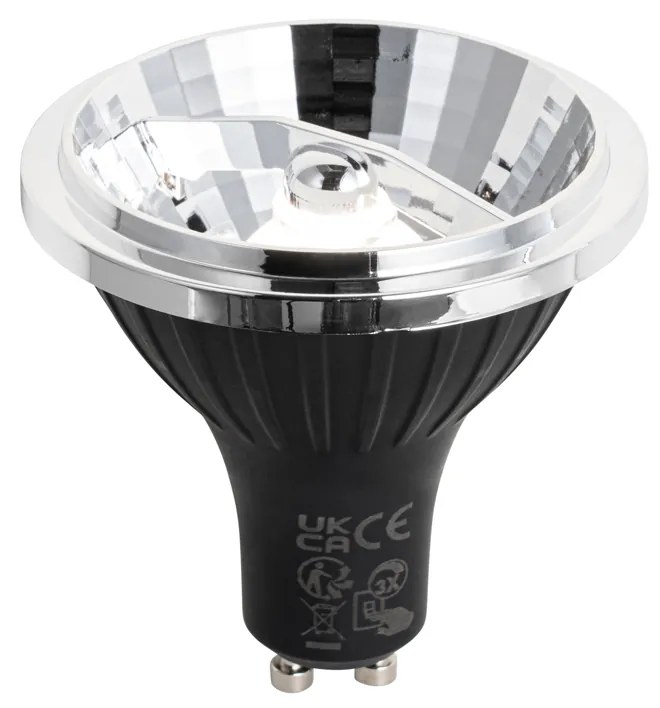 GU10 3-stupňová stmievateľná LED žiarovka 70 mm 6,5 W 600 lm 4000 K