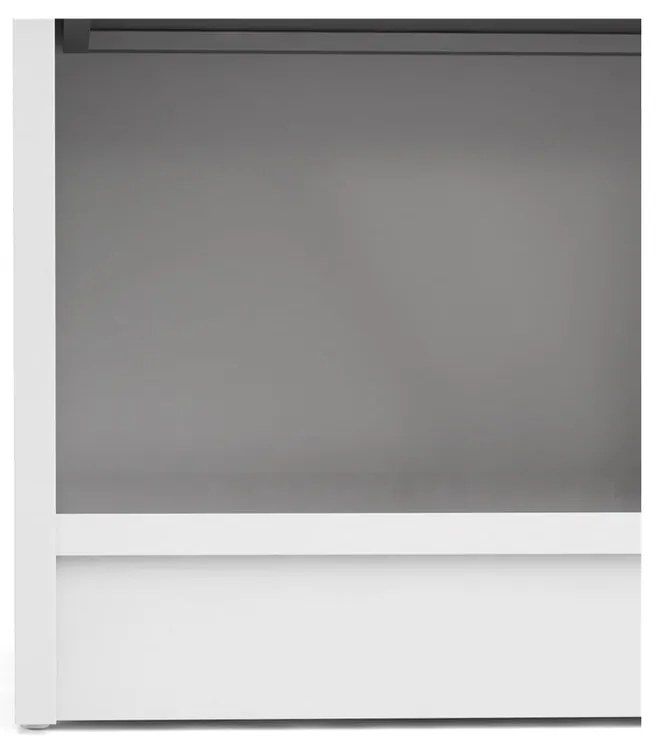 Biely nočný stolík Naia - Tvilum