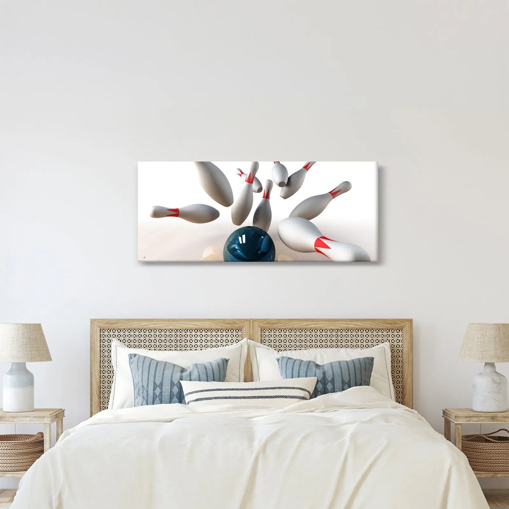Obraz - Bowling (120x50 cm)