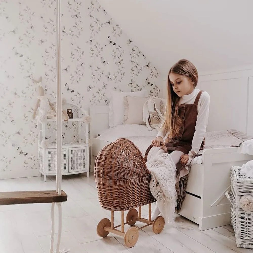 Tapeta motýlia zábava 280x50 cm