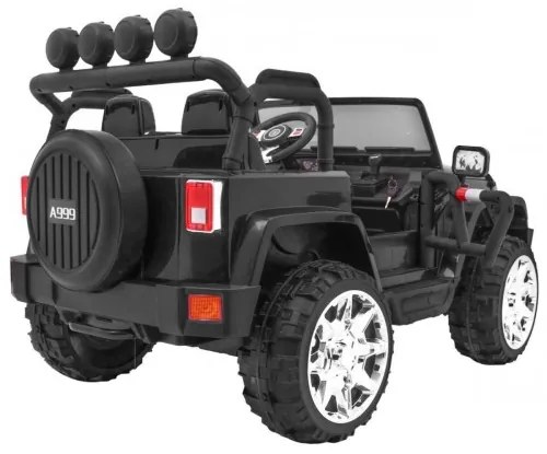 Elektrické autíčko MASTER 4x4 Ramiz - čierne
