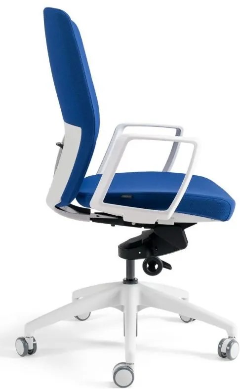 OFFICE PRO bestuhl -  OFFICE PRO bestuhl Kancelárska stolička J2 WHITE BP modrá