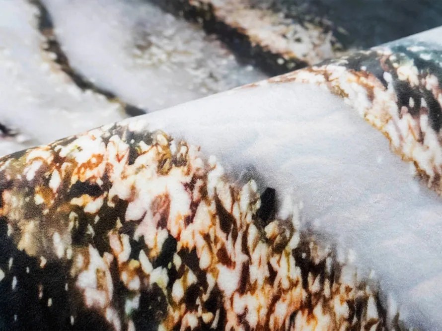 TZ Okrúhly mramorový koberec Kiara Rozmer: 120