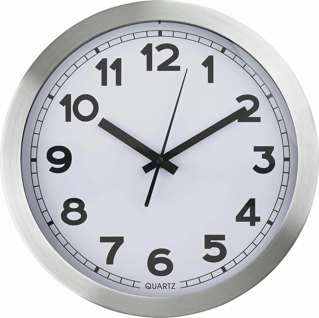 XXXLutz NÁSTENNÉ HODINY biela 30 cm Ambia Home - Hodiny - 0090070020