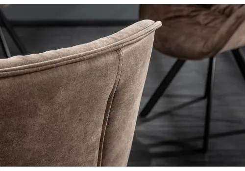 Stolička 38618 Taupe - Sivohnedá - Komfort-nábytok