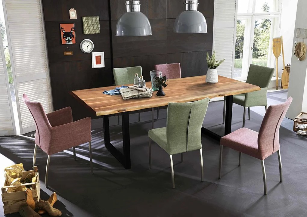 Jedálenský stôl TABLES & BENCHES CURVE RECTANGLE 200 × 100 × 78 cm rozmer stola v závislosti na zvolenom variante SIT MÖBEL