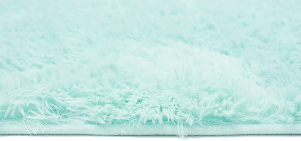 TA Koberec MINT MINT SILK Modrý Obdĺžnikový